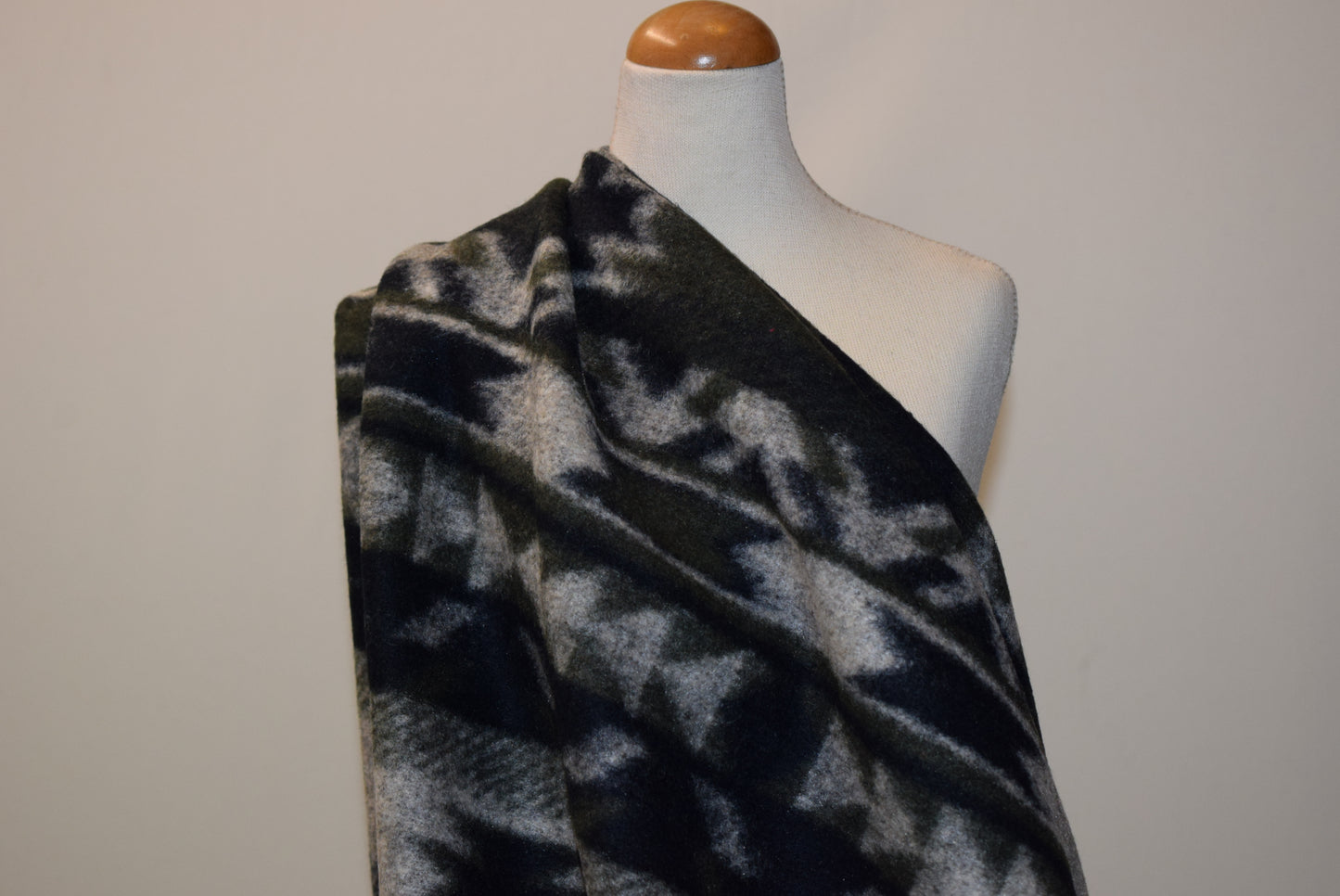 Aztec Heavy Brushed Knit