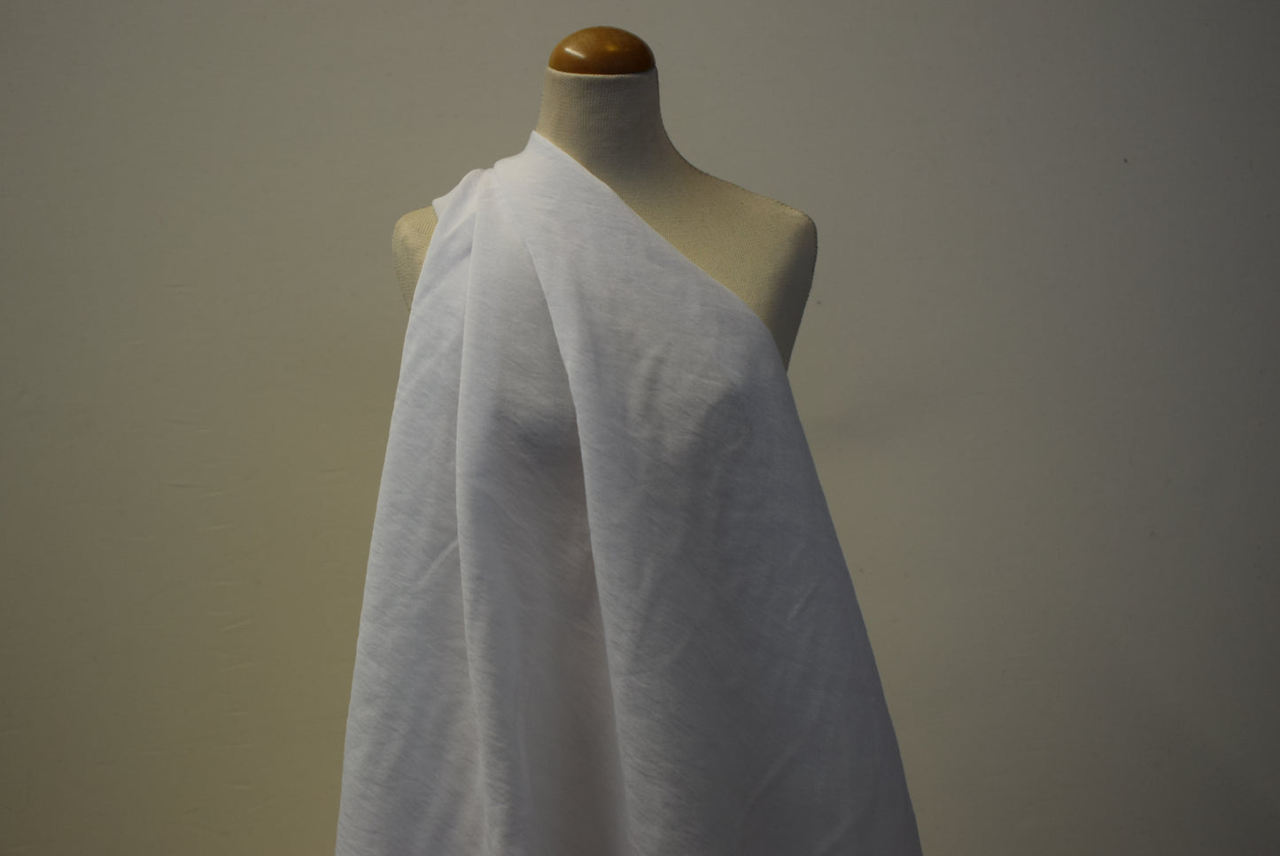 'Parachute' Silky Poplin - White