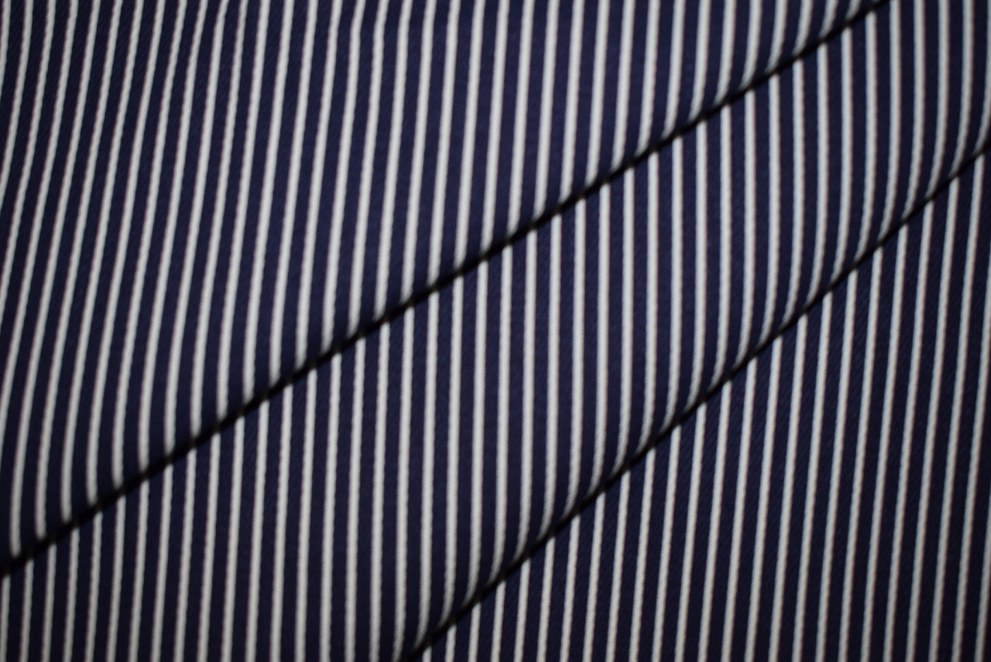 Printed 'Hickory Stripe' Twill