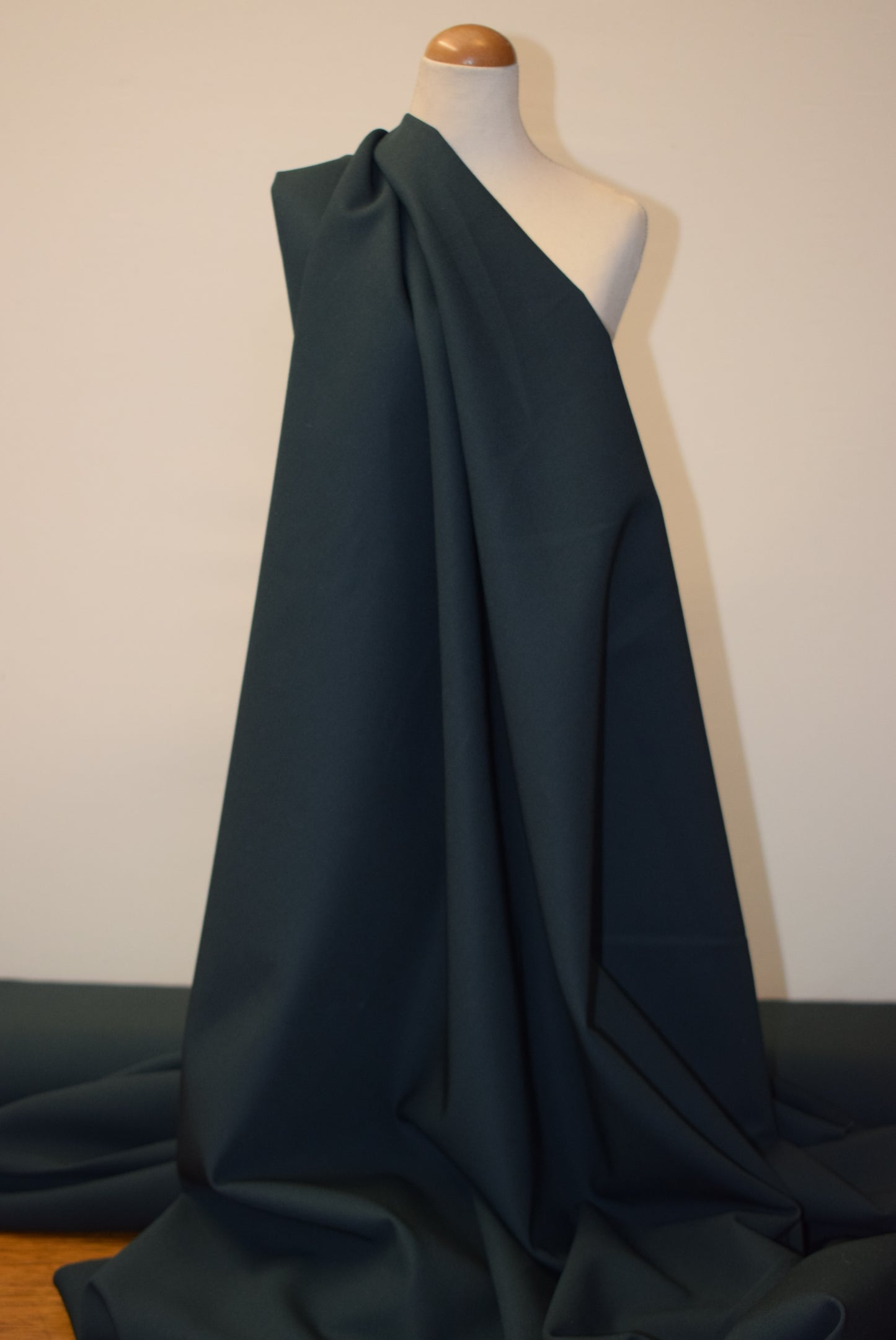 Bottle Green Tencel Suiting