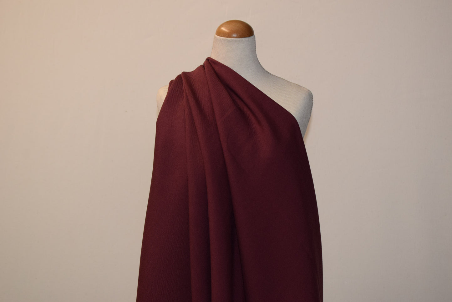 Fine Viscose Twill - Merlot