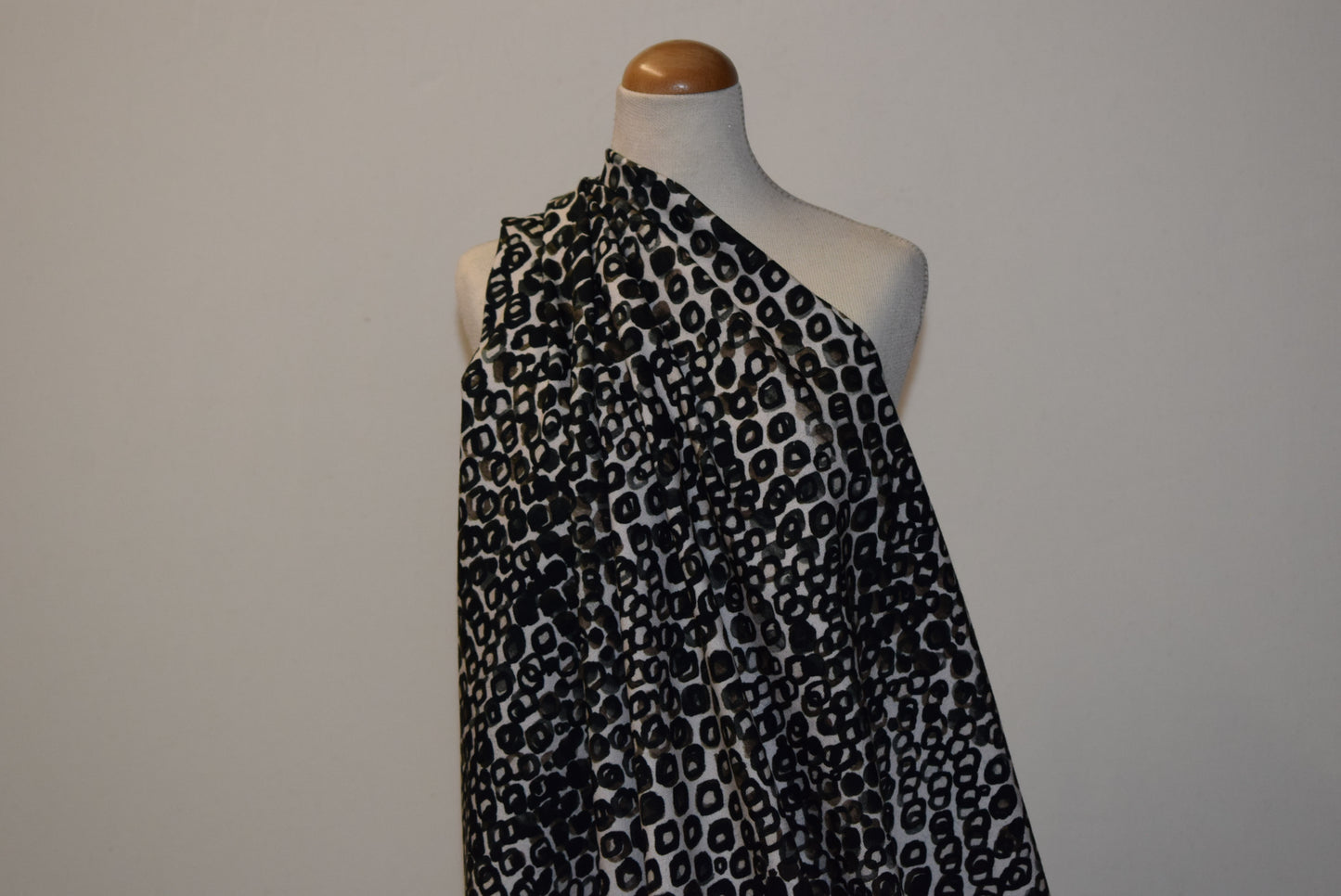 Olive 'Hoop Print' Jersey