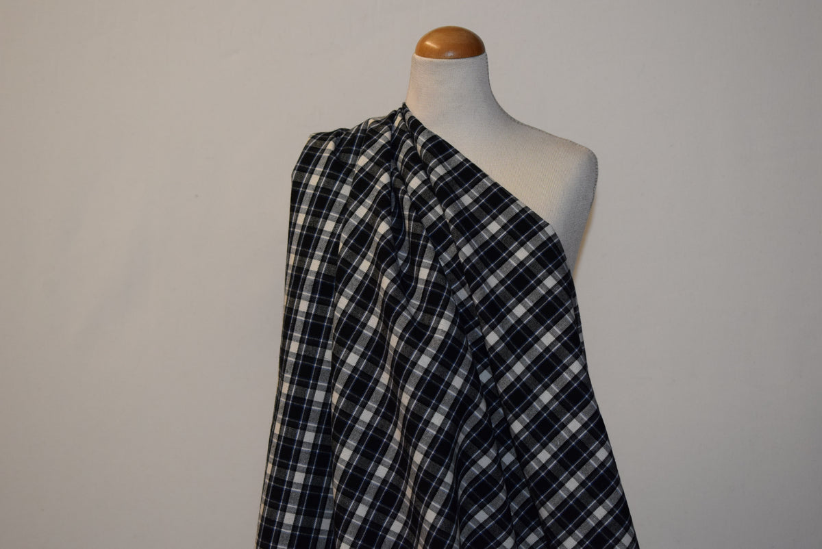 'Boston Bay' Cotton Check