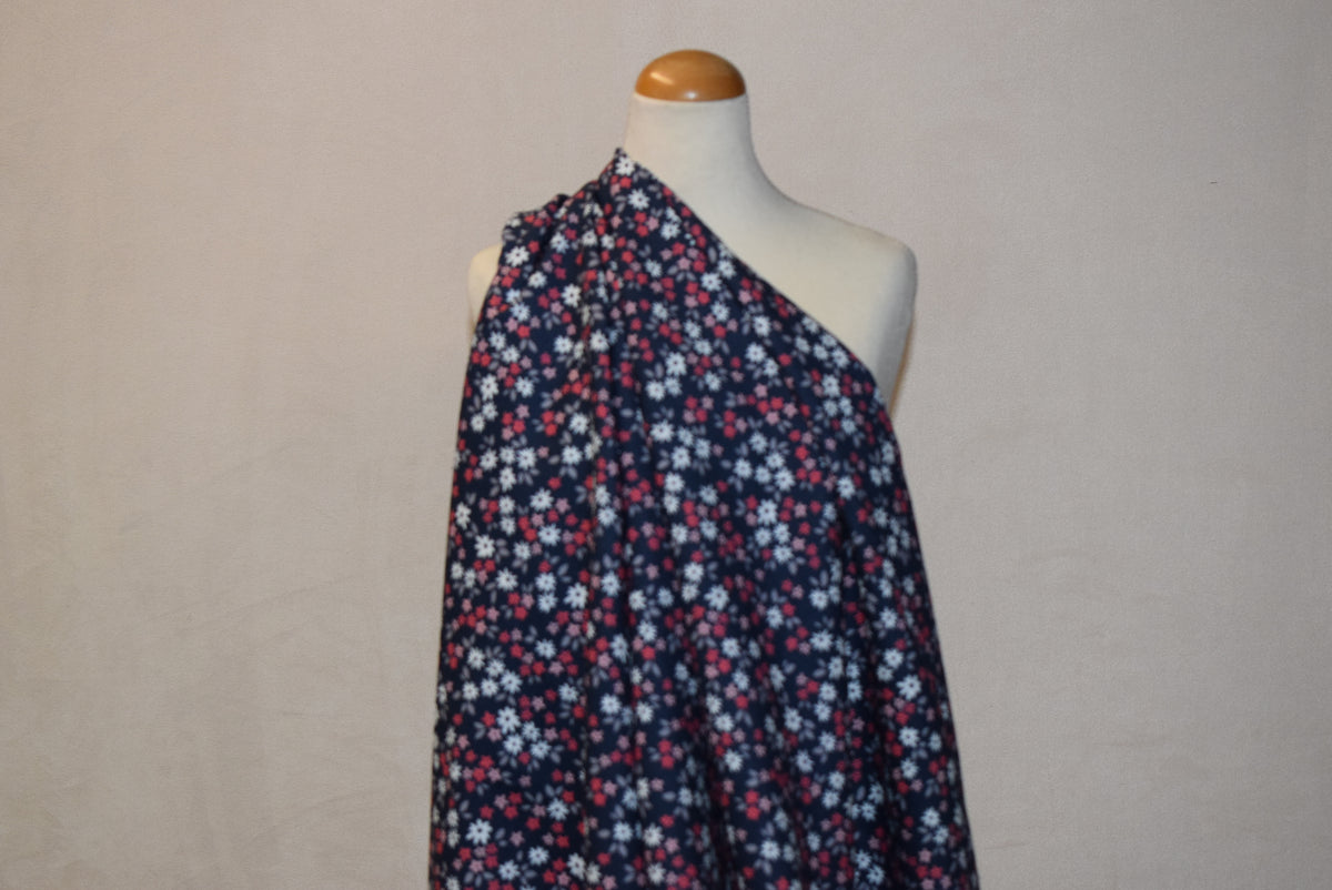 21 Wale Needlecord - Daisy Delight design