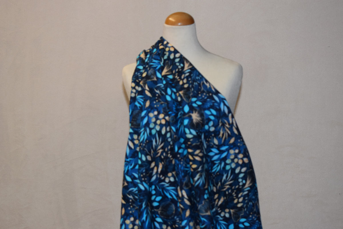 21 Wale Printed Needlecord - Storm