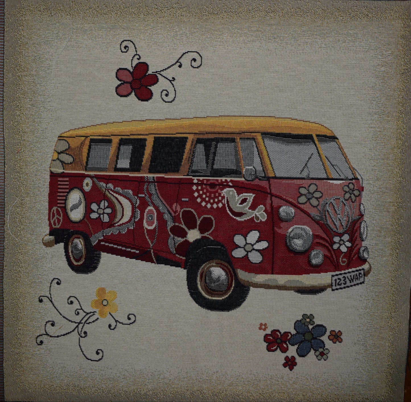 Camper Van Cushion/Bag/Craft Panels