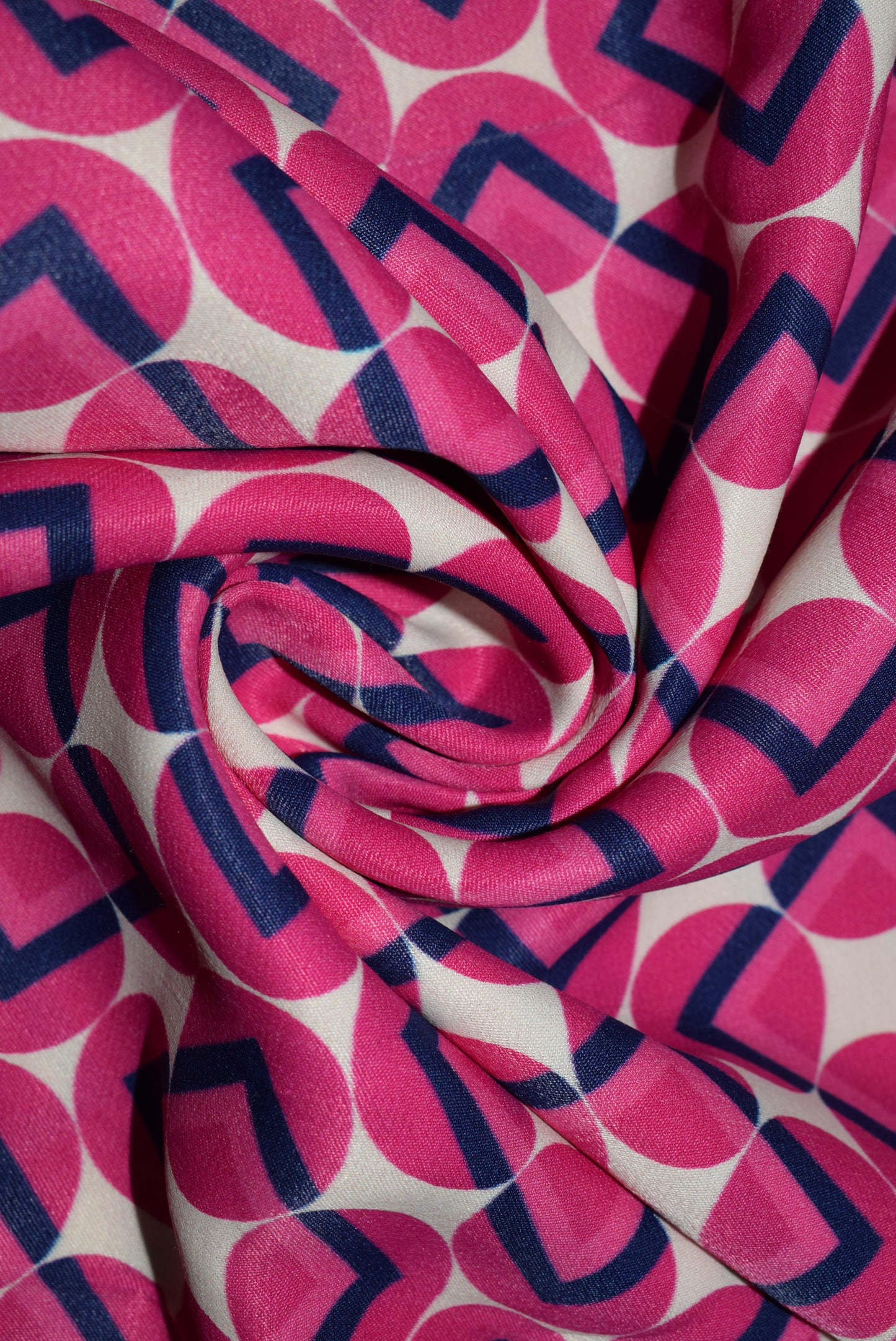 'Squircle' Satin Print