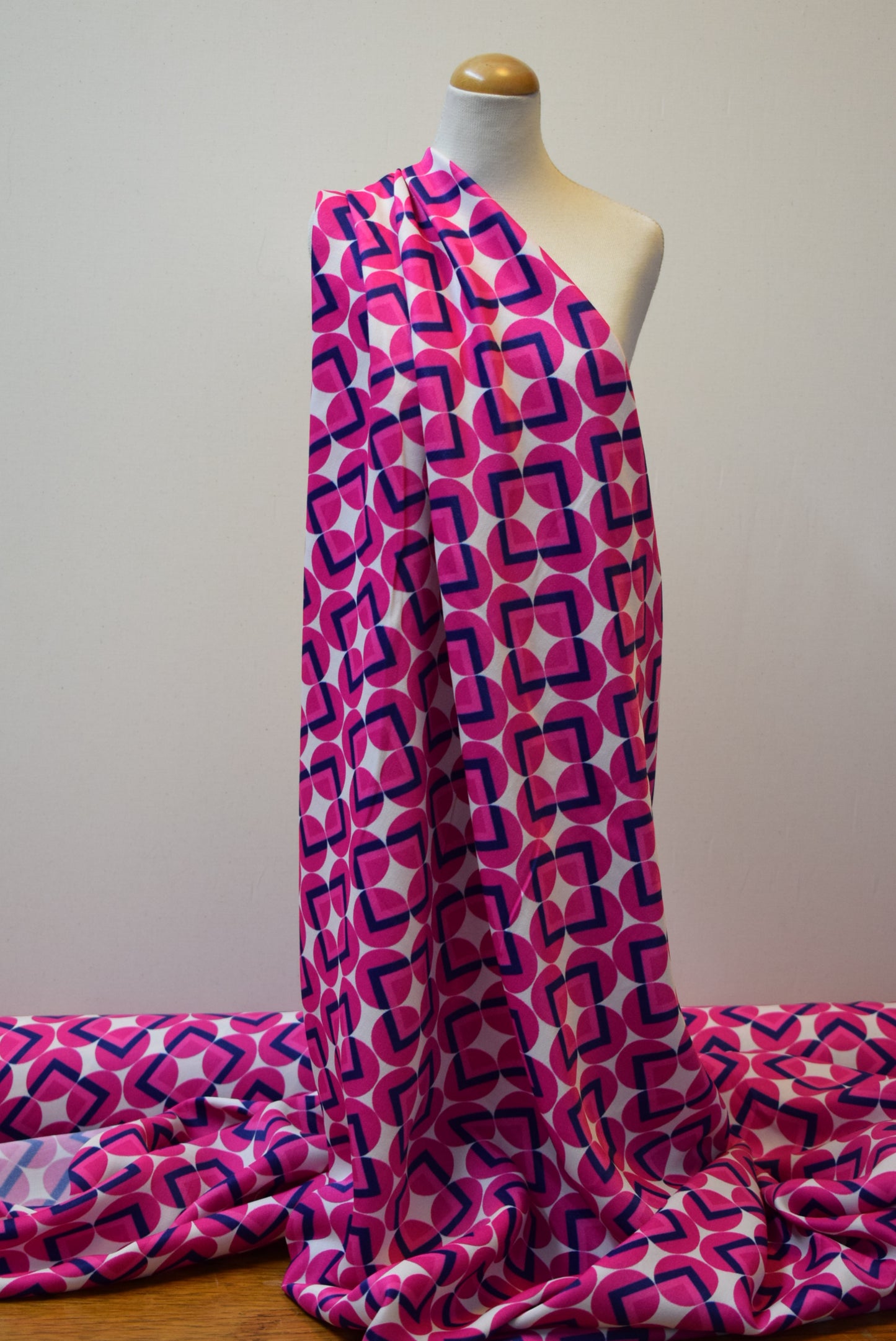 'Squircle' Satin Print
