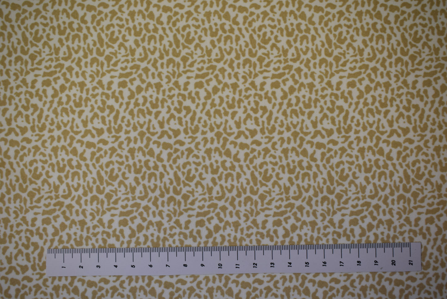 'Sand Leopard' Printed Stretch Sateen
