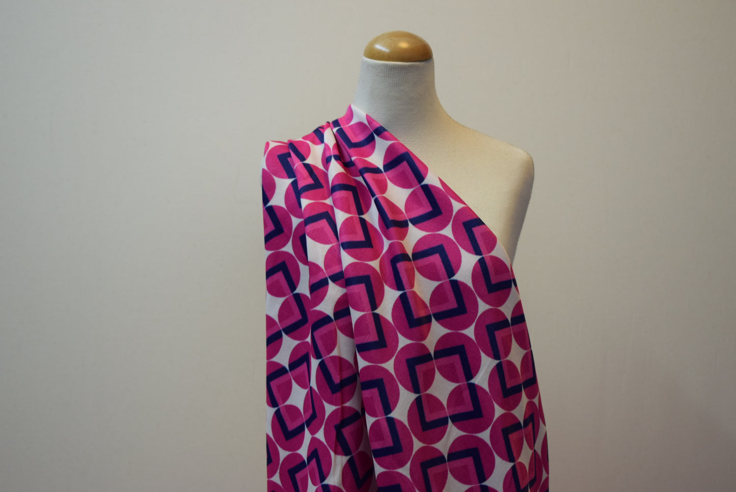'Squircle' Satin Print
