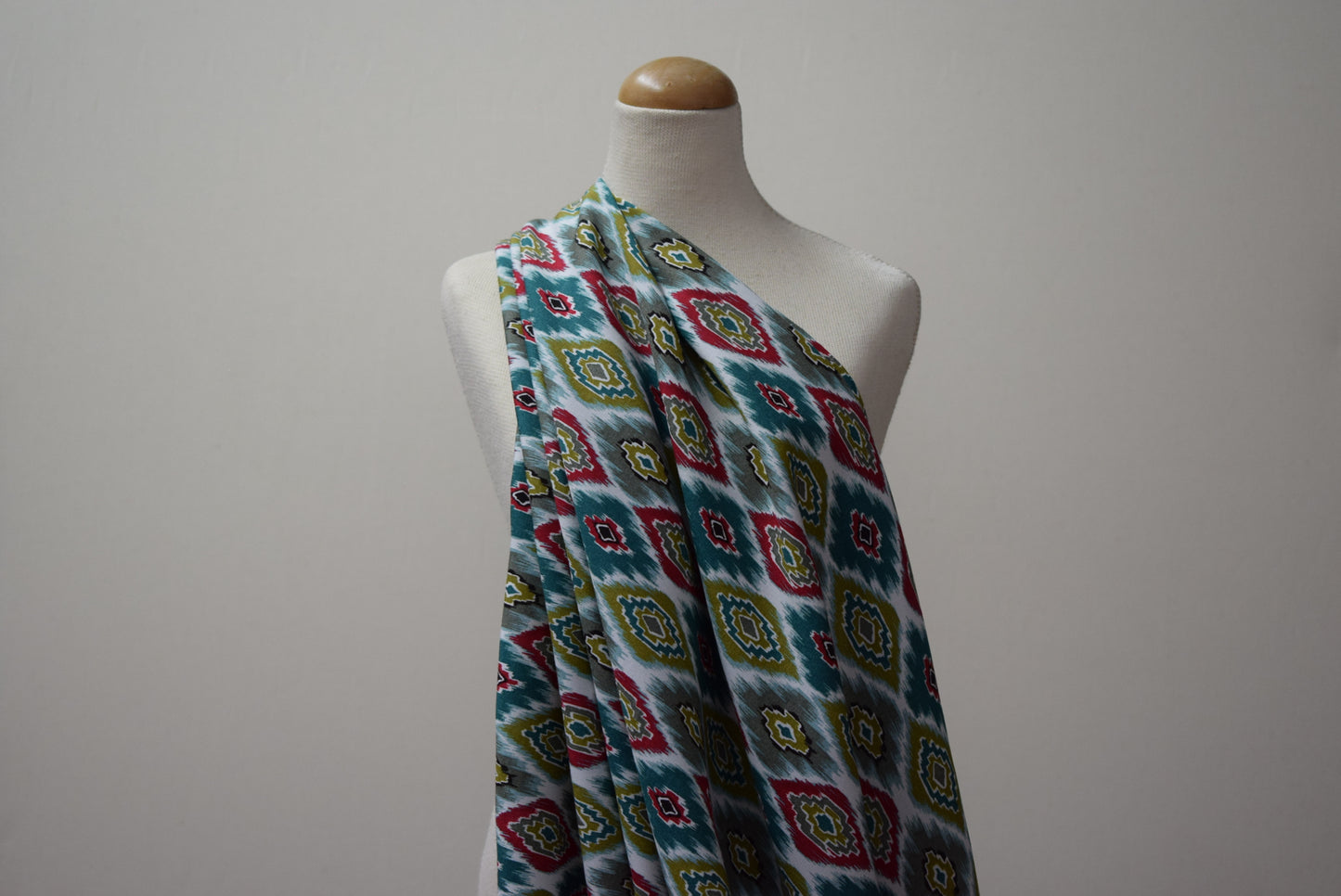 'Ikat' Print Javannaise - Red