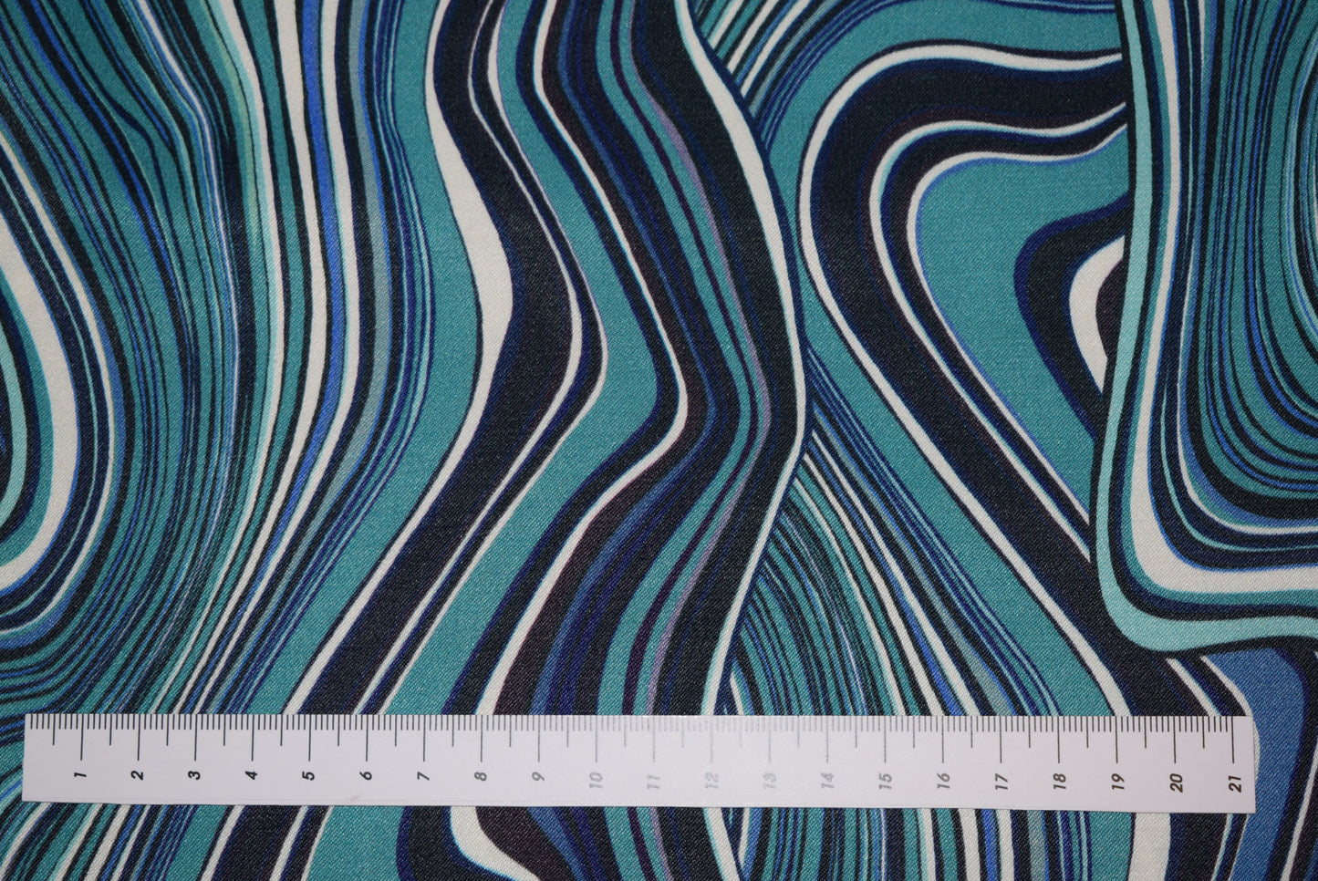 'Flow' Satin Print