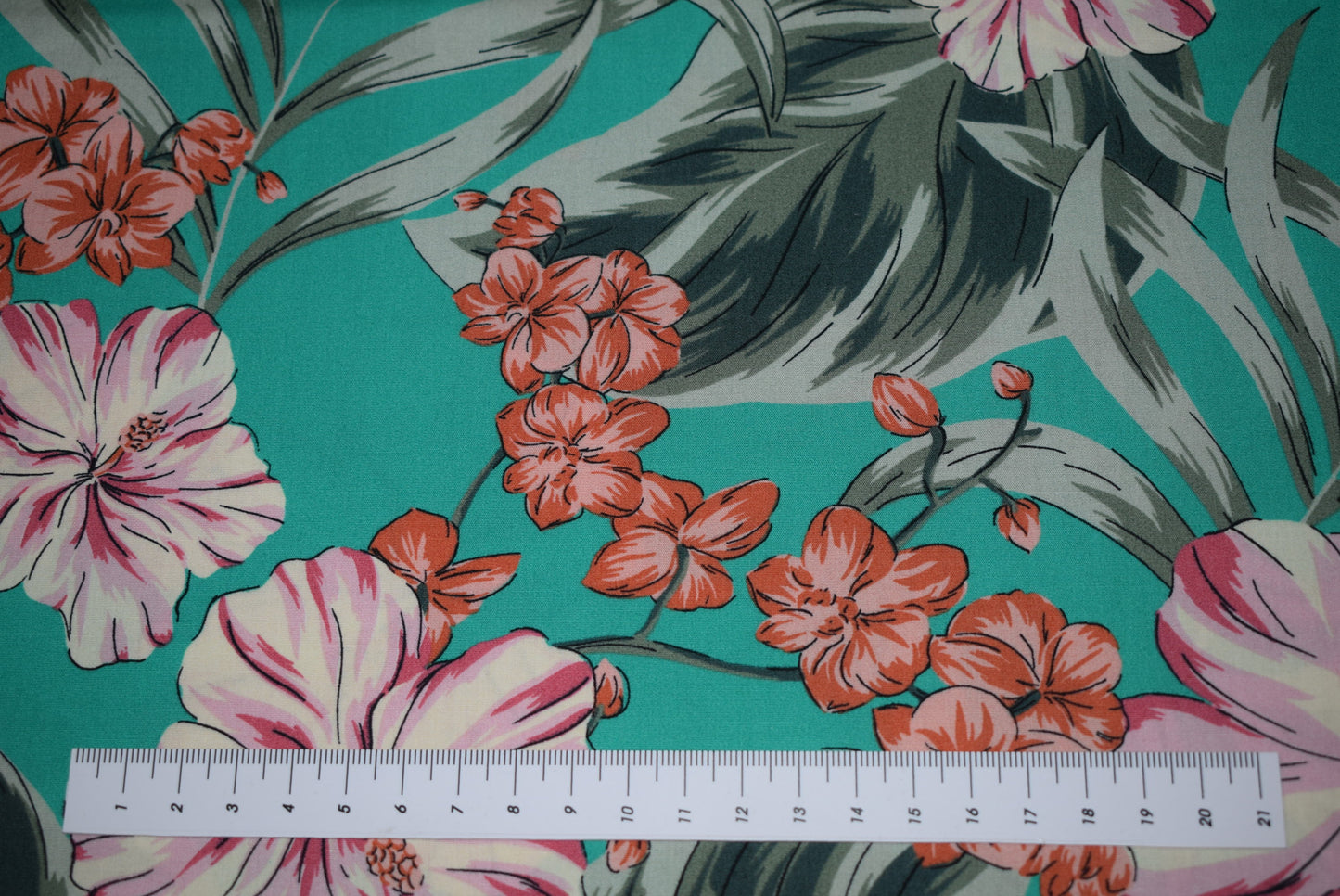 'Tahiti' Poplin - Jade