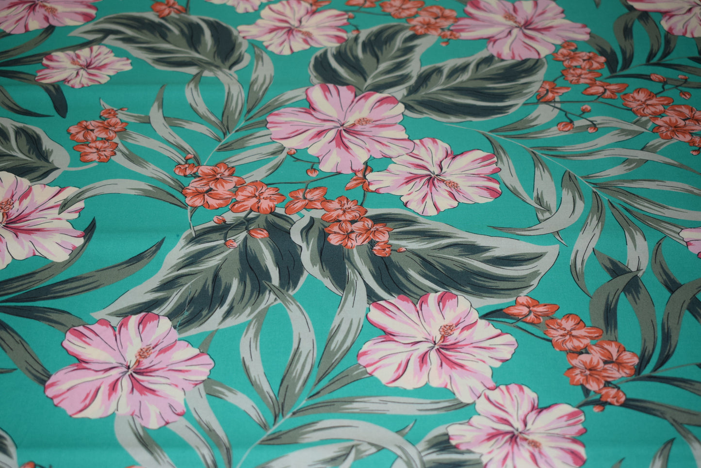 'Tahiti' Poplin - Jade