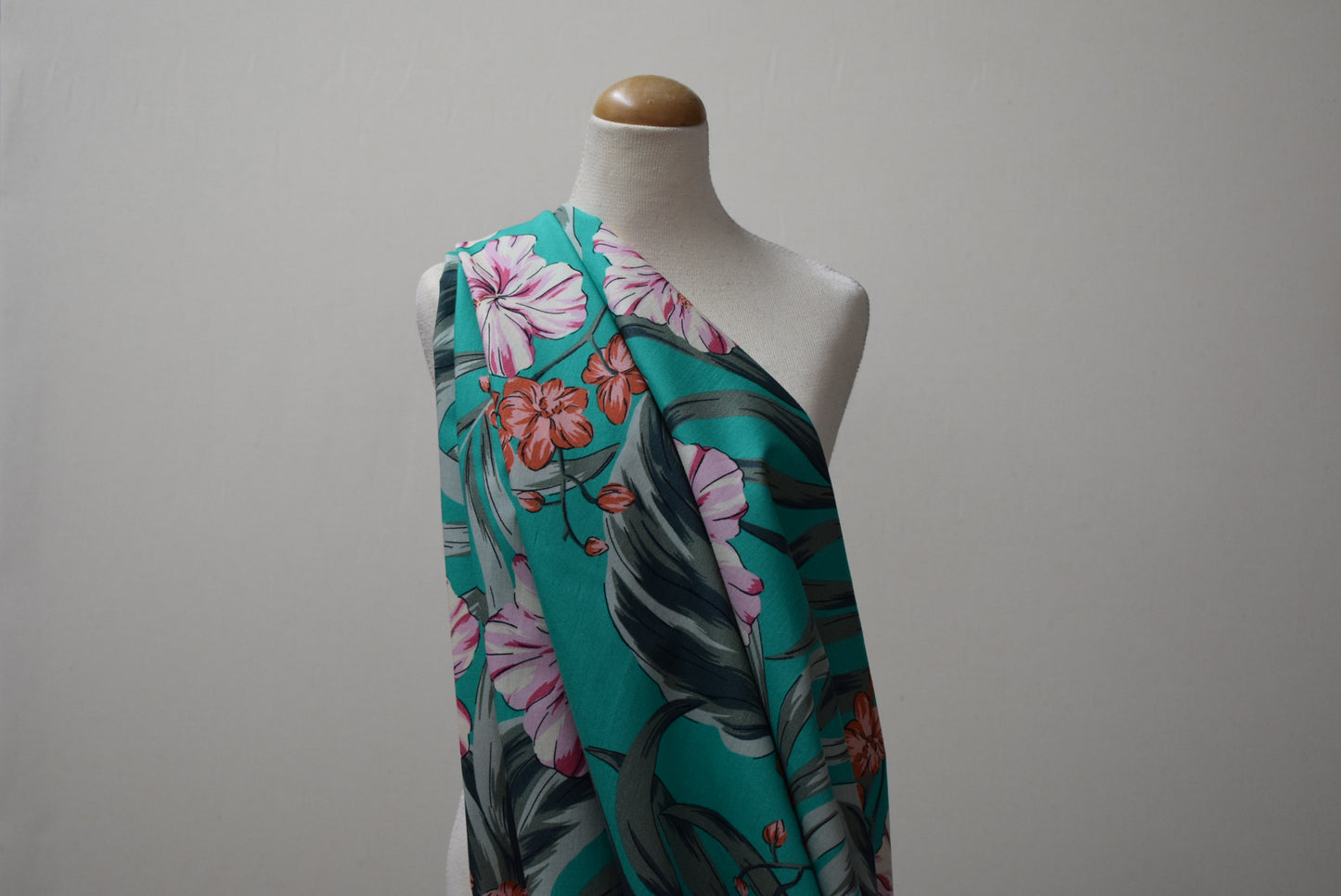 'Tahiti' Poplin - Jade