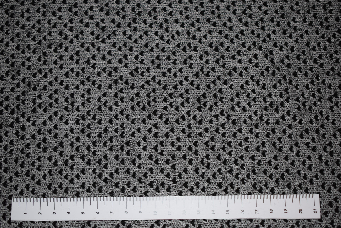 Grey Heart Jersey Knit