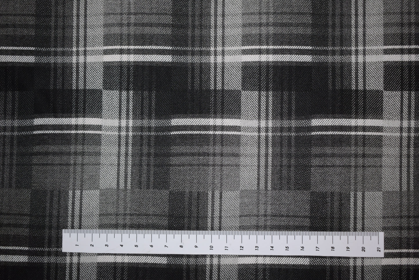 Offset Check Stretch Suiting