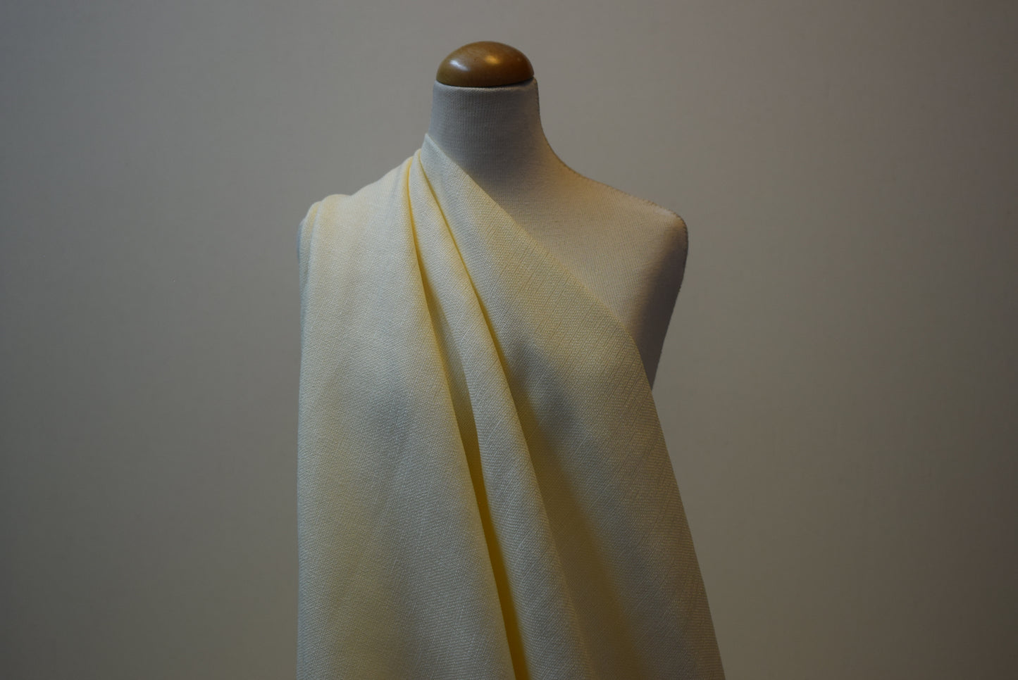 'Linen Look' - Cream