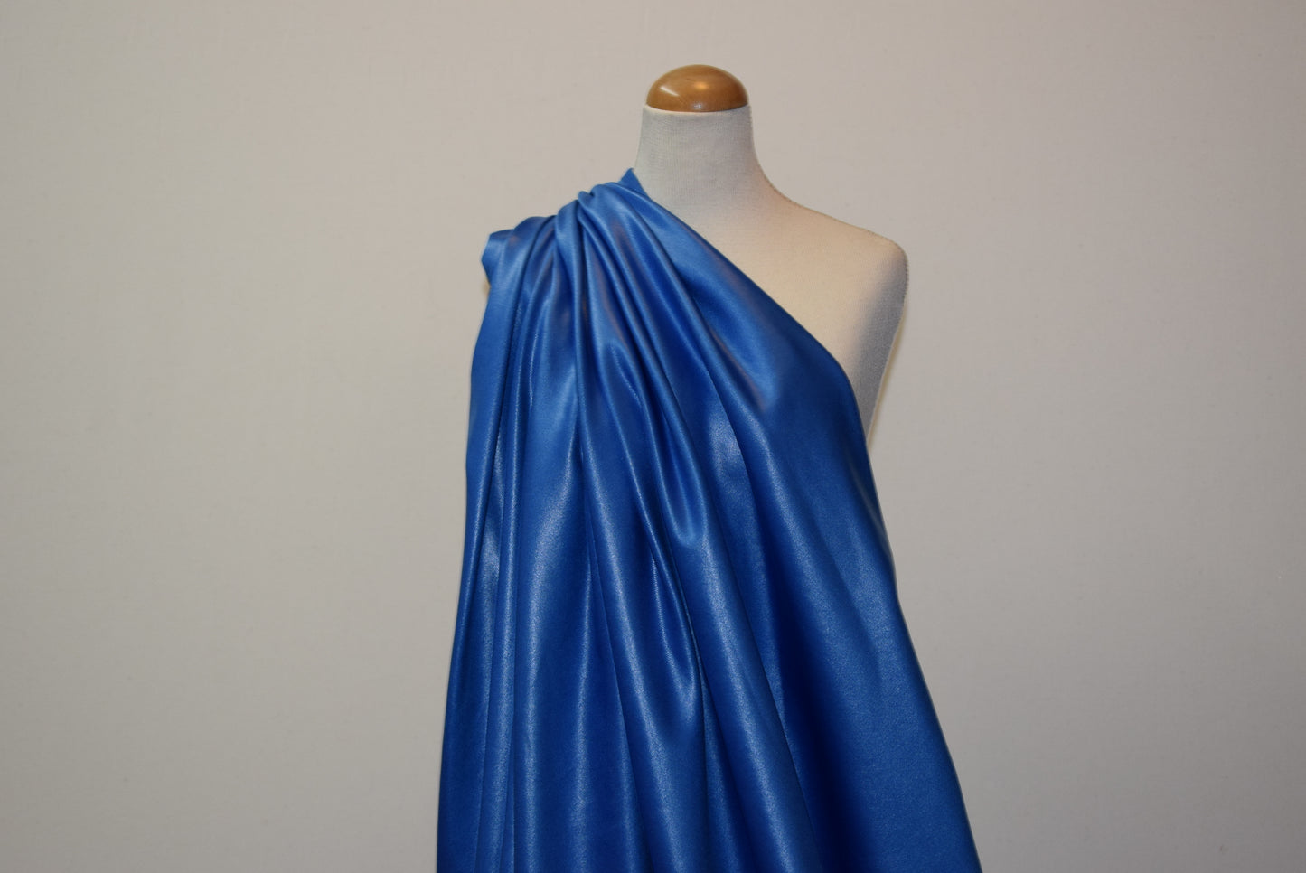 Wet Look 'Lycra' - Electric Blue