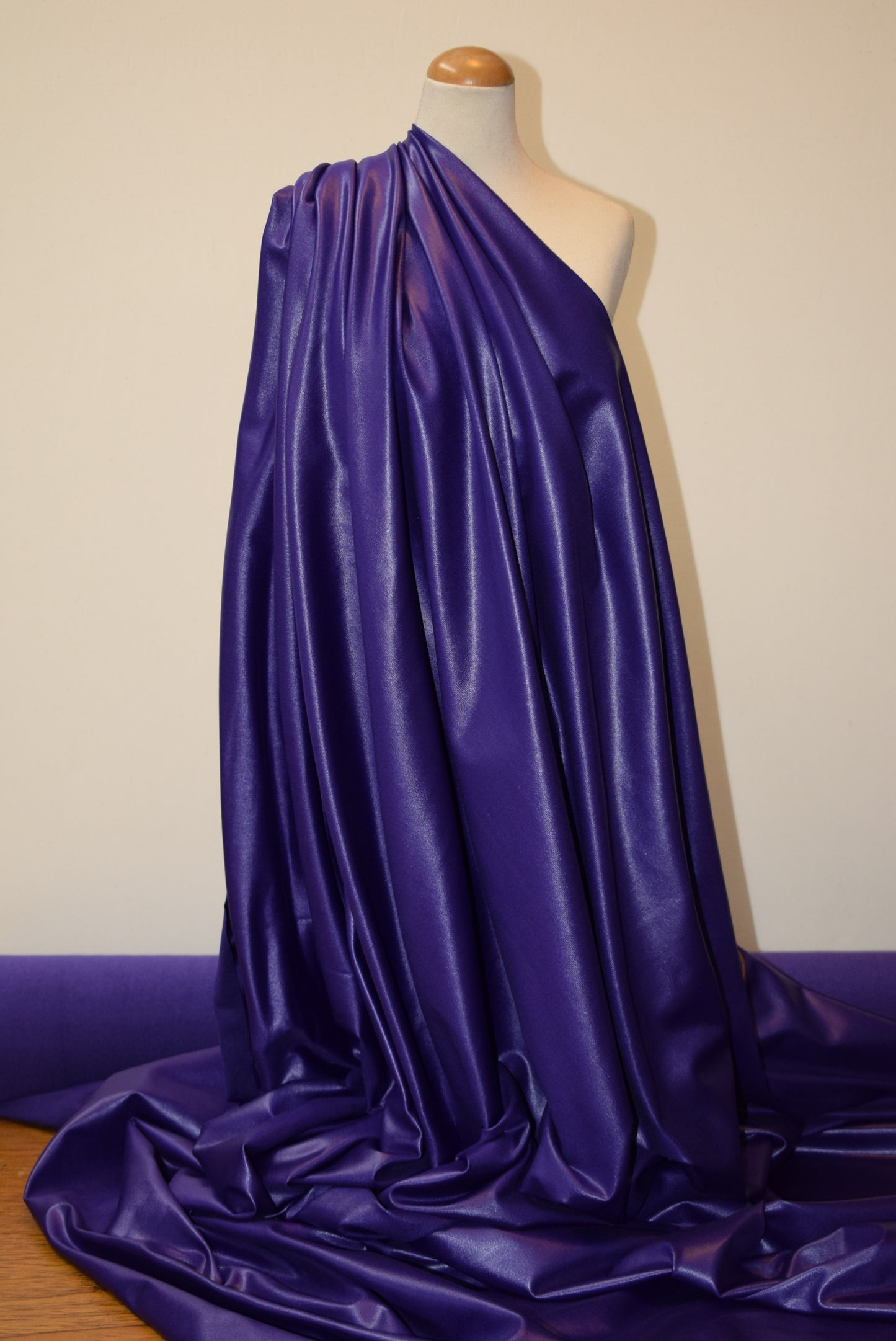 Wet Look 'Lycra' - Electric Blue