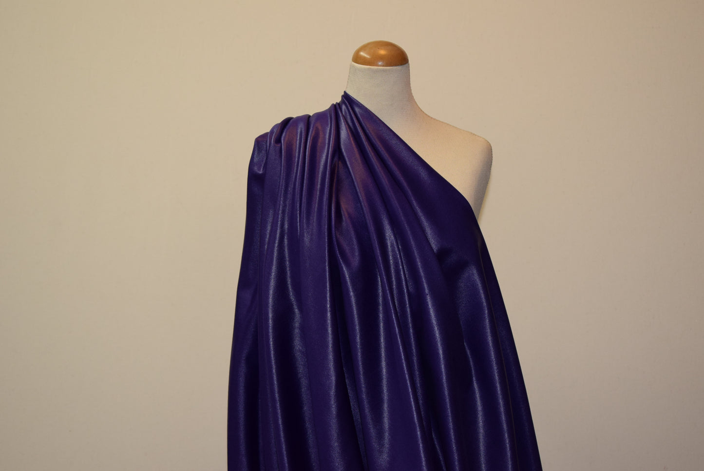 Wet Look 'Lycra' - Electric Blue