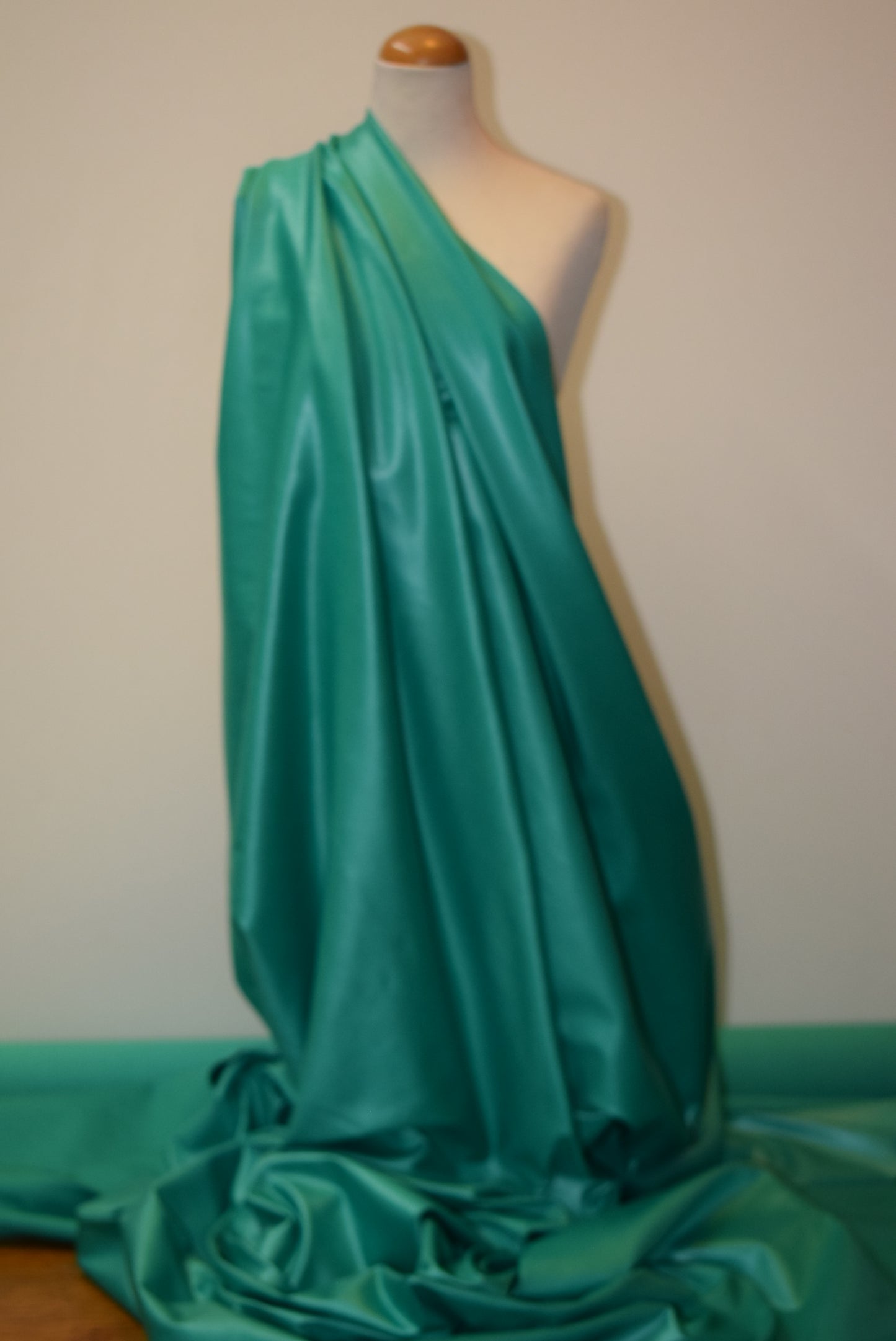Wet Look 'Lycra' - Electric Blue