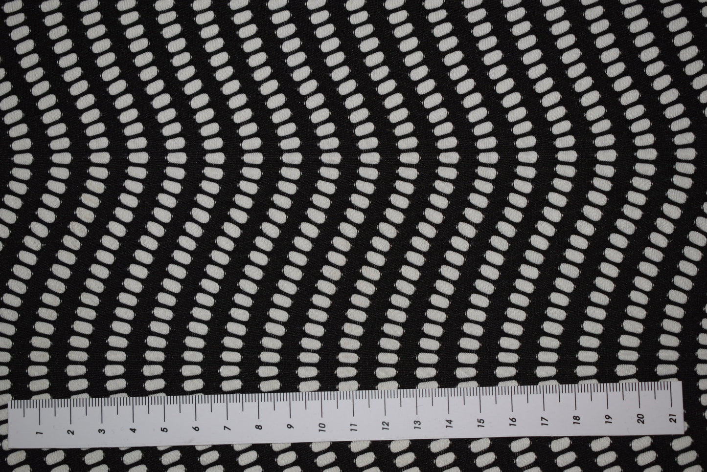 Wavy Dot Jacquard Jersey