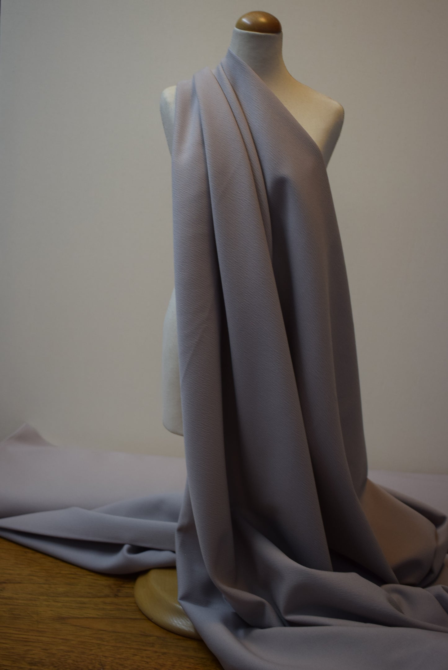 Crepe Suiting - Stone