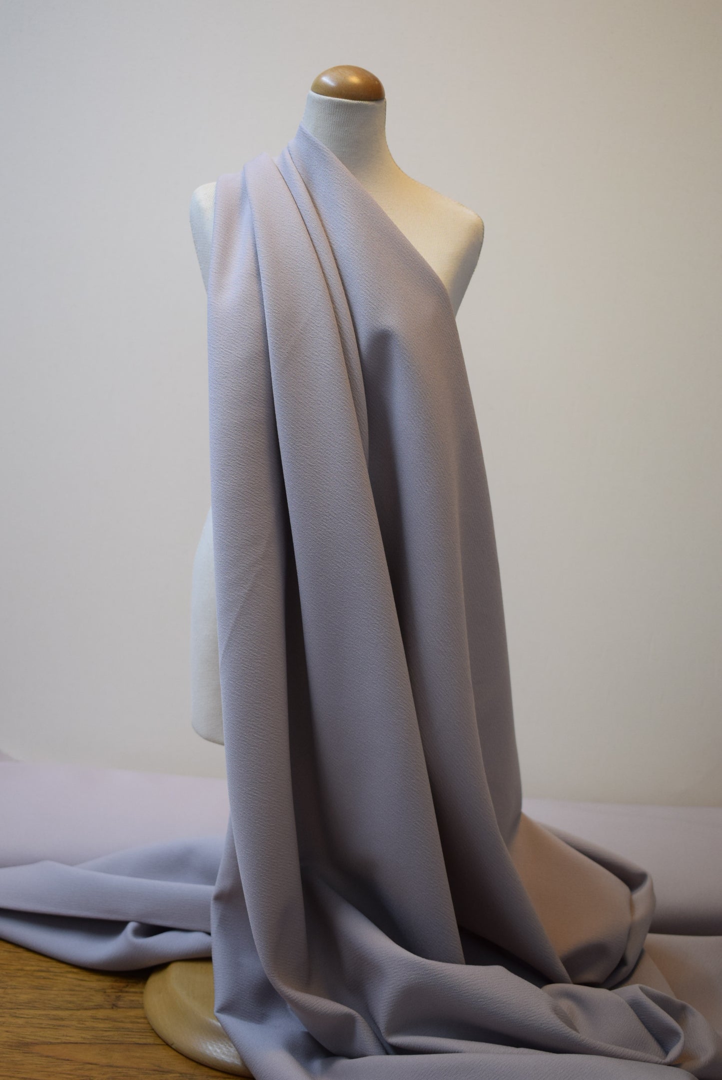 Crepe Suiting - Stone