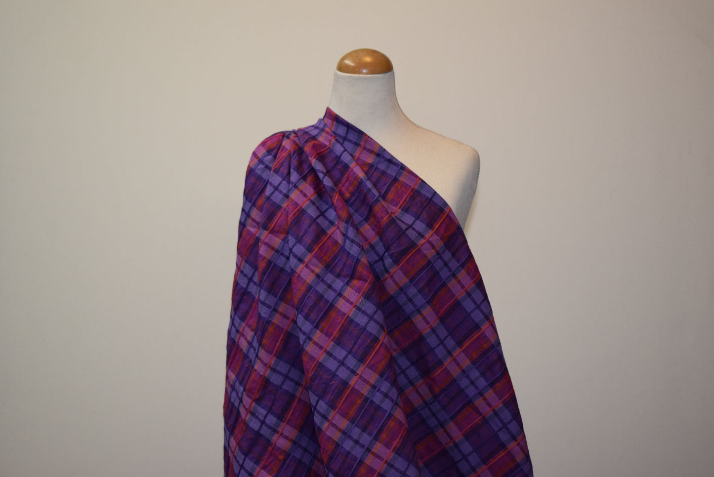 Seersucker Corded Check