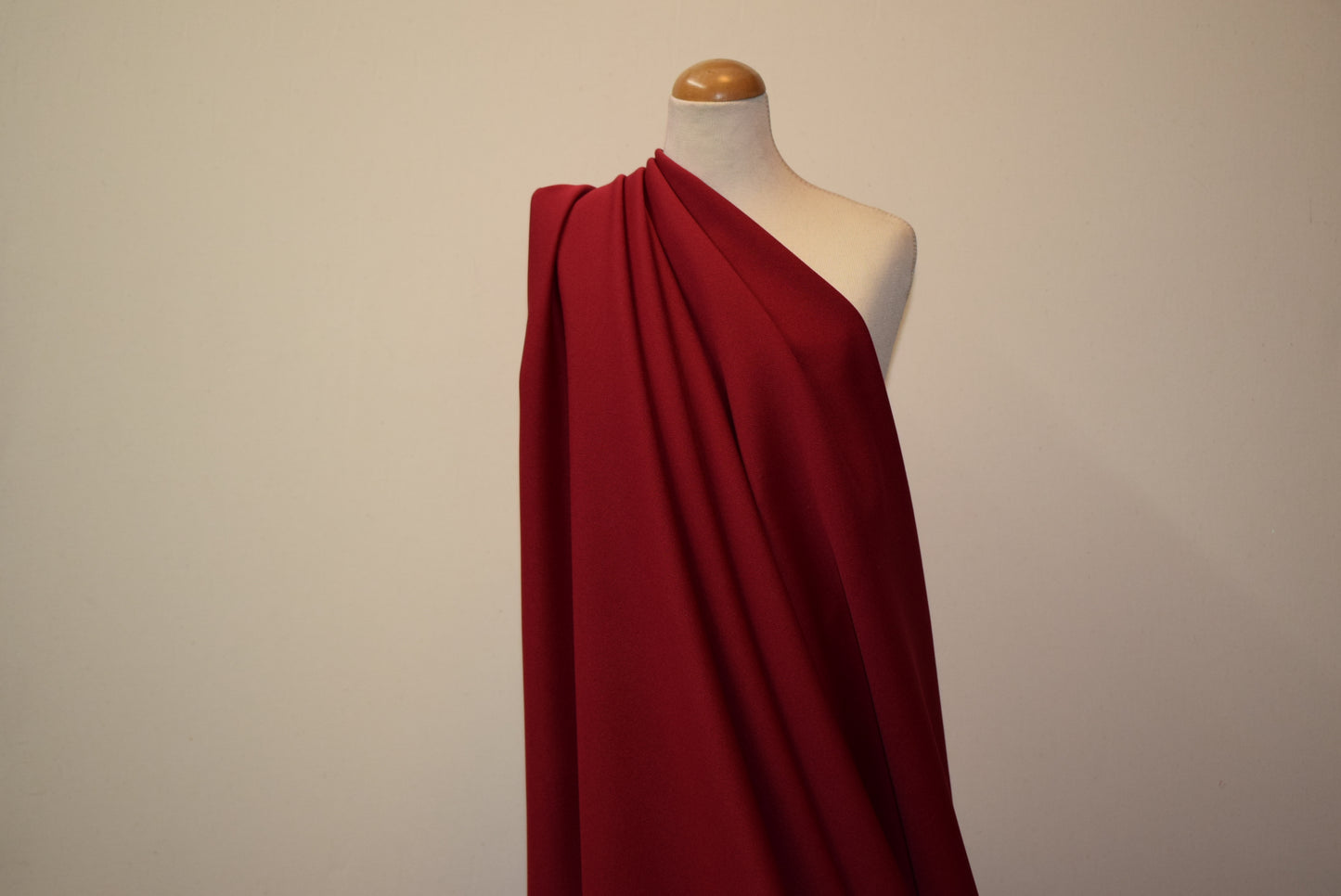 Spandex Suiting - Cherry