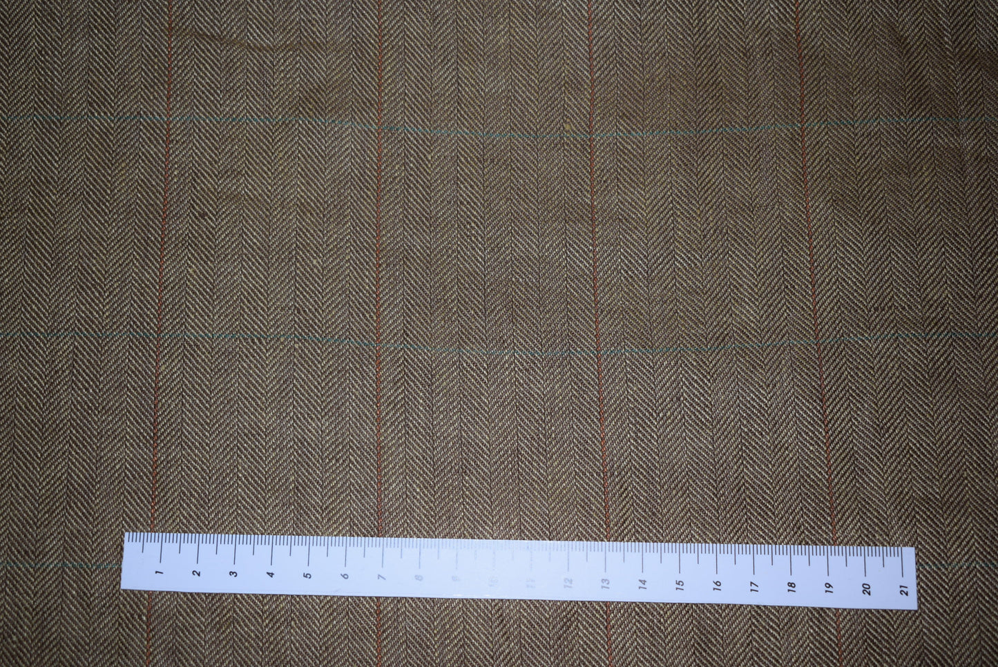 Herringbone Check Linen