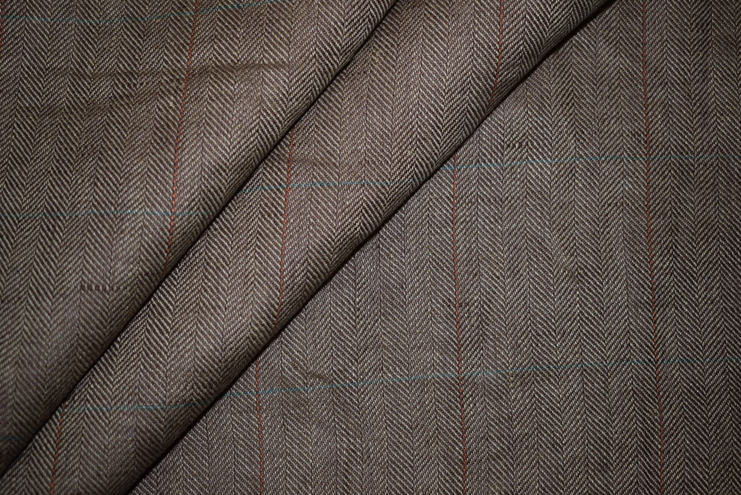 Herringbone Check Linen