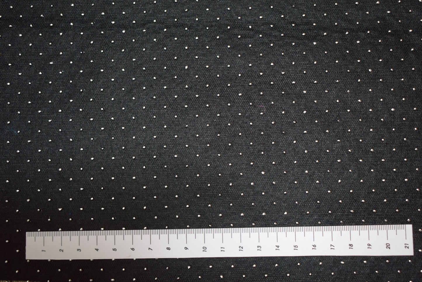 Metallic Spot Tulle - Black