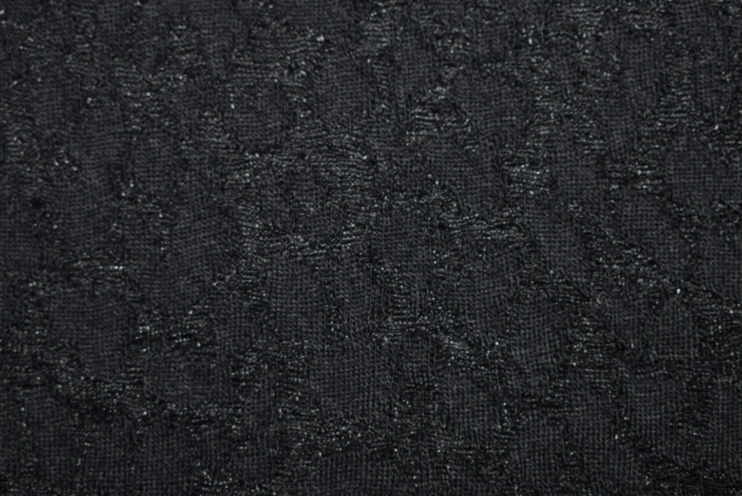 Black Cloqué Jersey