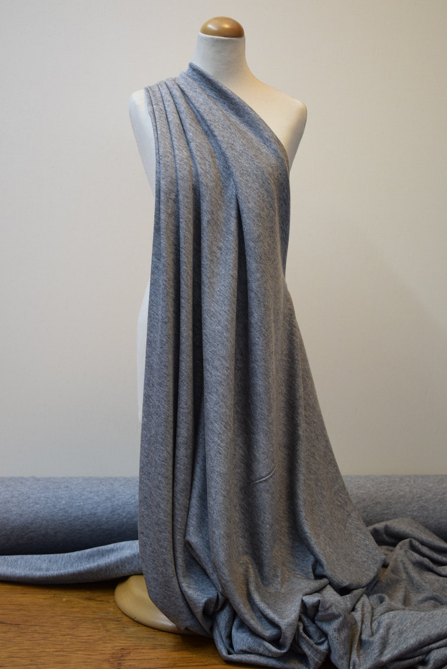 Grey Marl Soft Jersey
