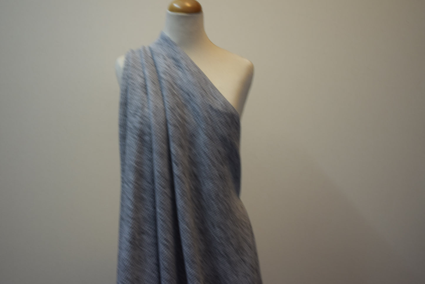 Fine Grey Marl Knit