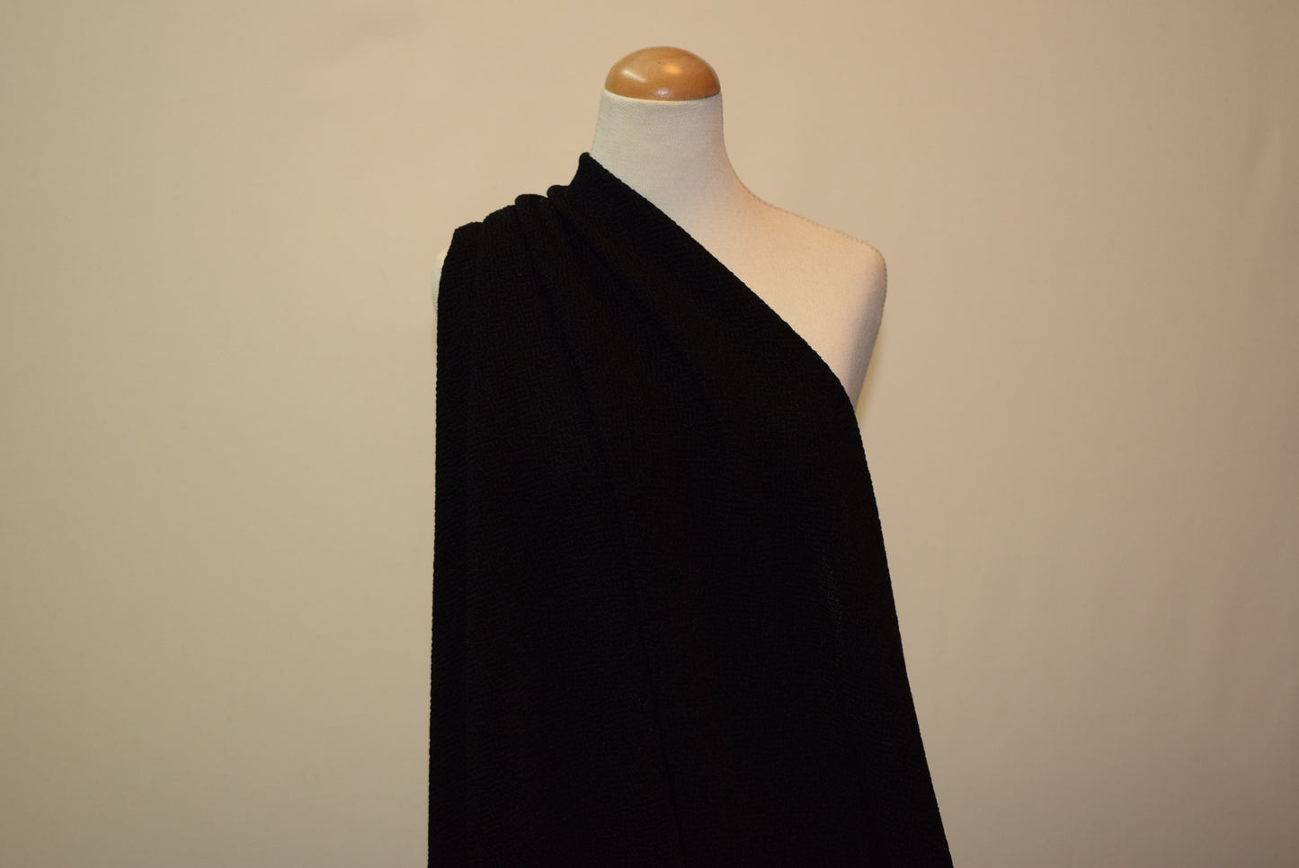 Black Pavé Soft Jersey