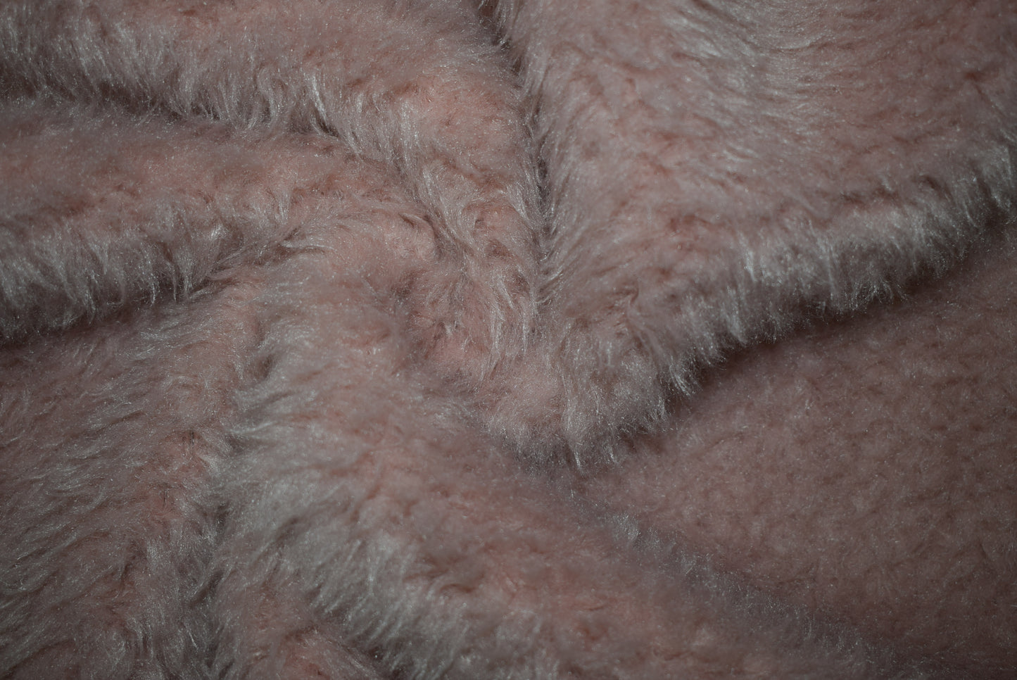 'Monaco' Faux Fur - Rose