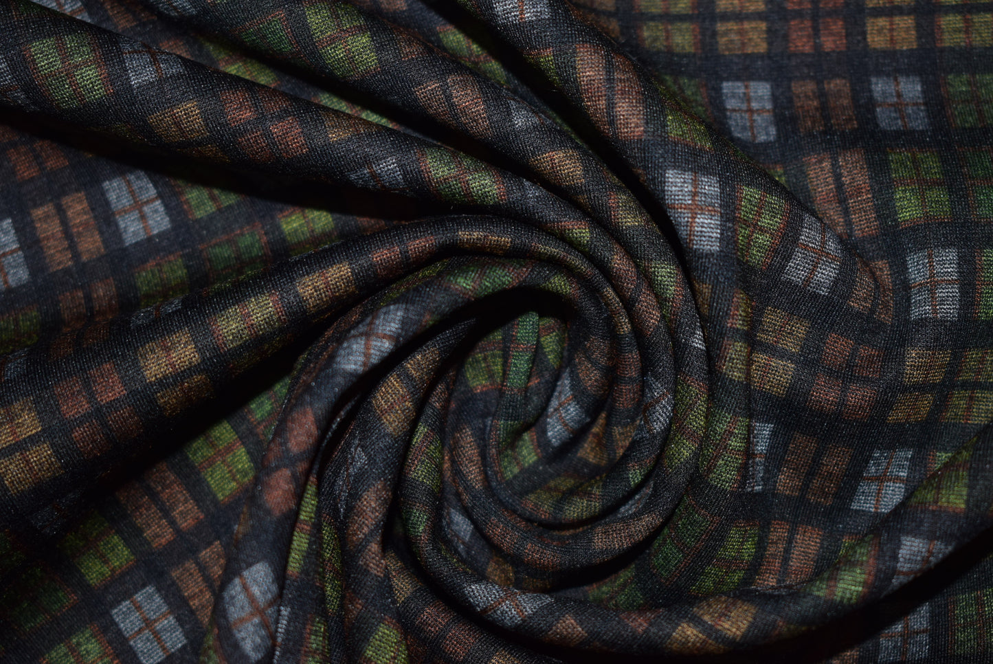 Reversible Window Pane Check Jersey