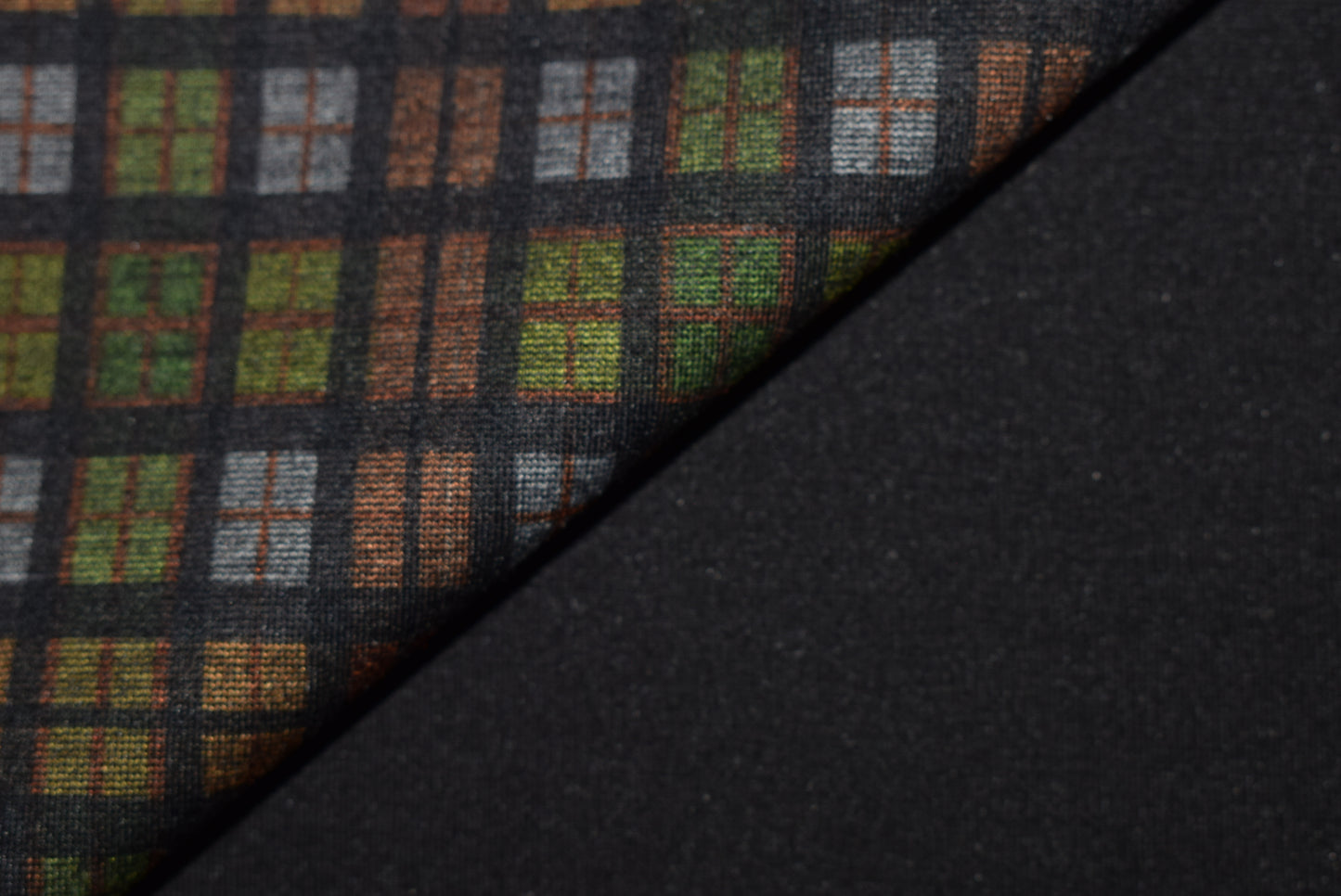 Reversible Window Pane Check Jersey