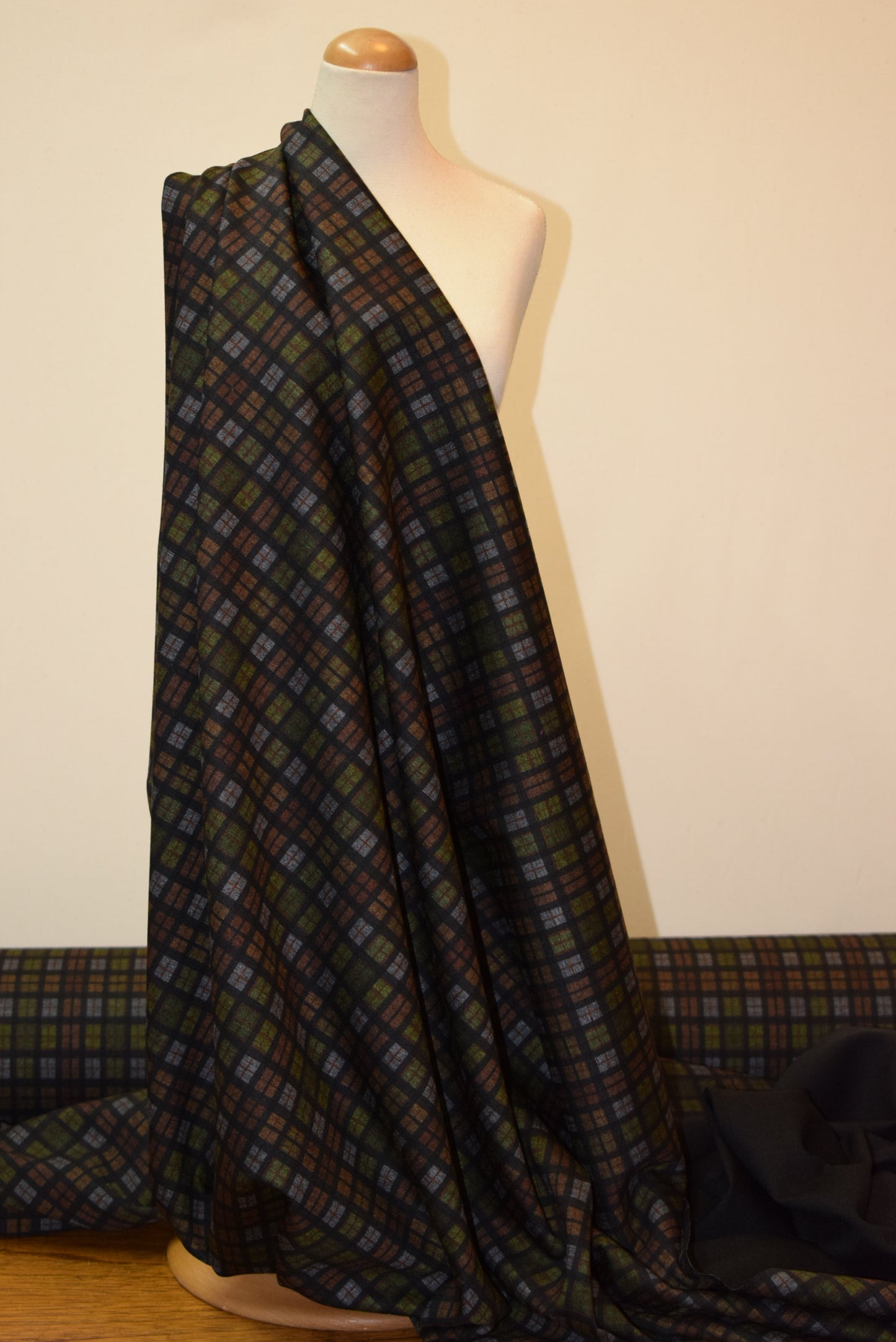 Reversible Window Pane Check Jersey