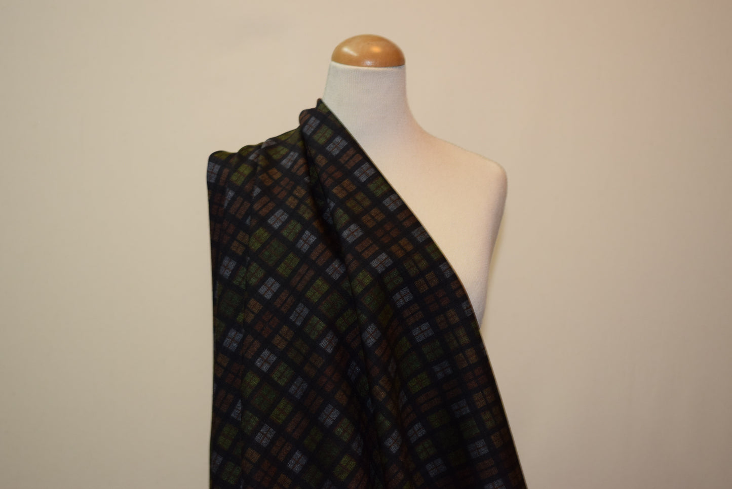 Reversible Window Pane Check Jersey