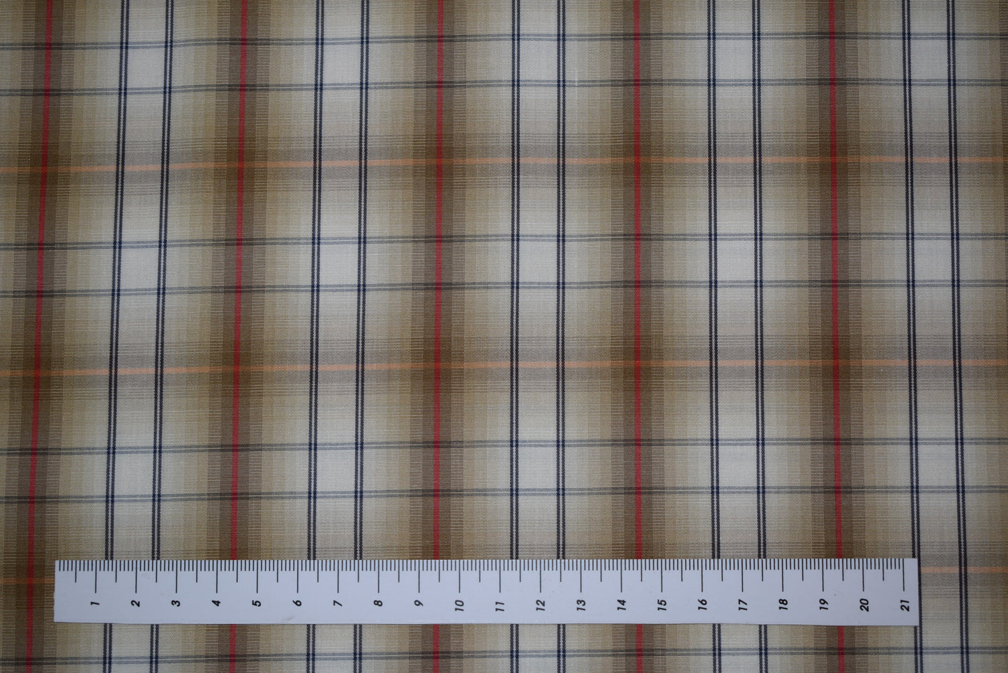 'James' Check Shirting