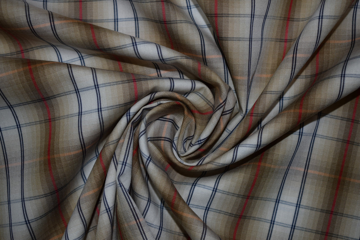 'James' Check Shirting