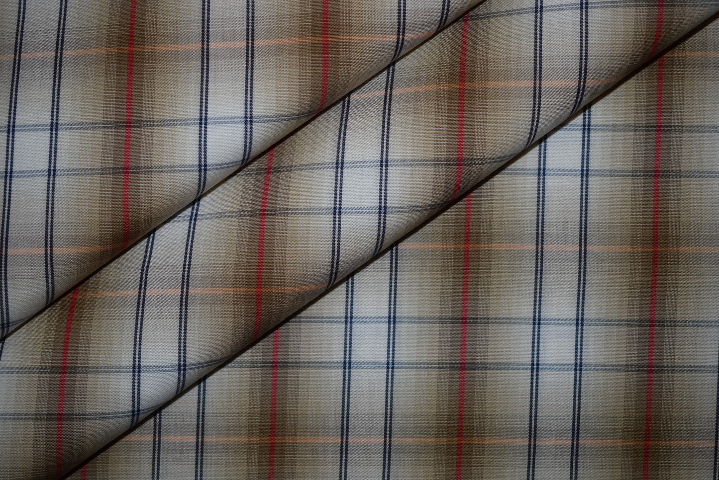 'James' Check Shirting