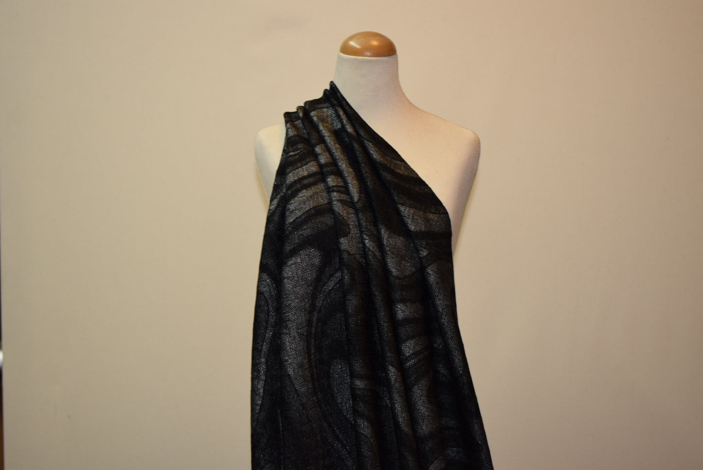 Swirly Jacquard Jersey