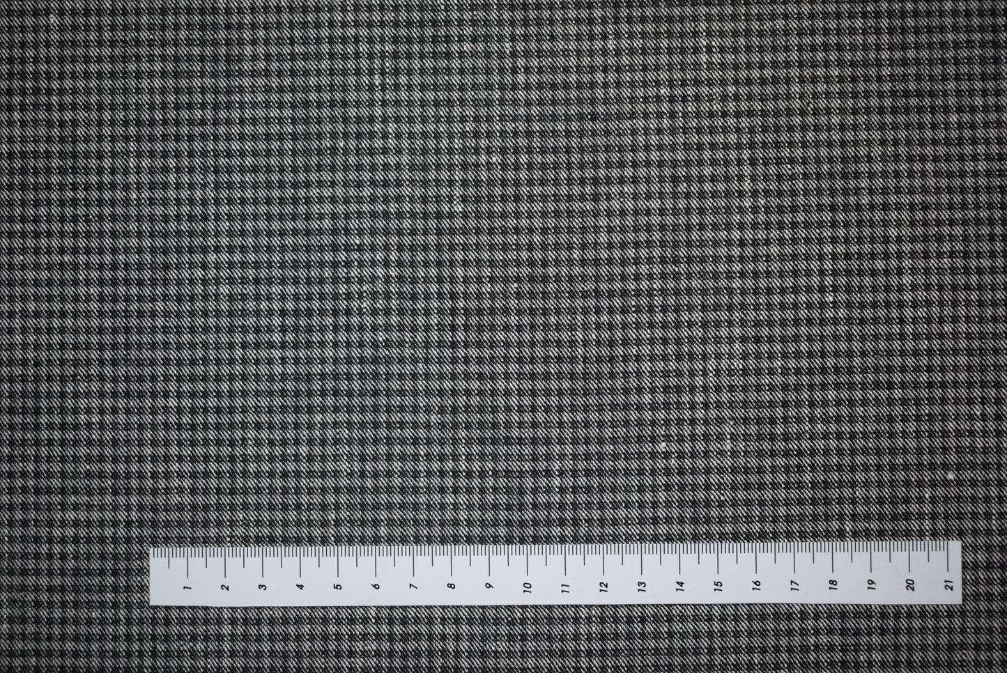 Grey Check L/C Suiting With Stretch