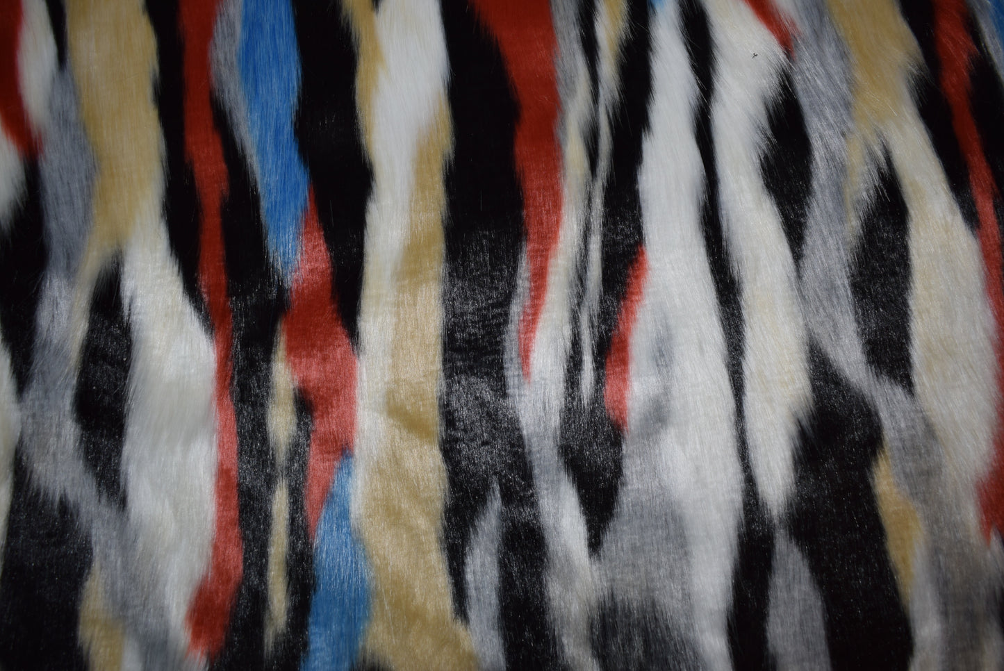 Multi Ripple Premium Faux Fur