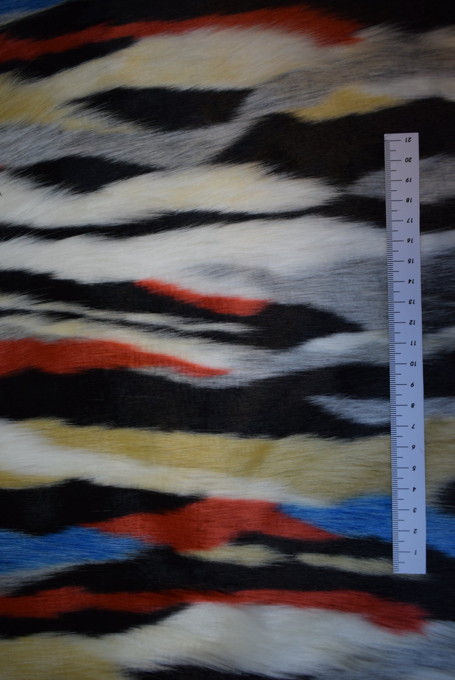 Multi Ripple Premium Faux Fur